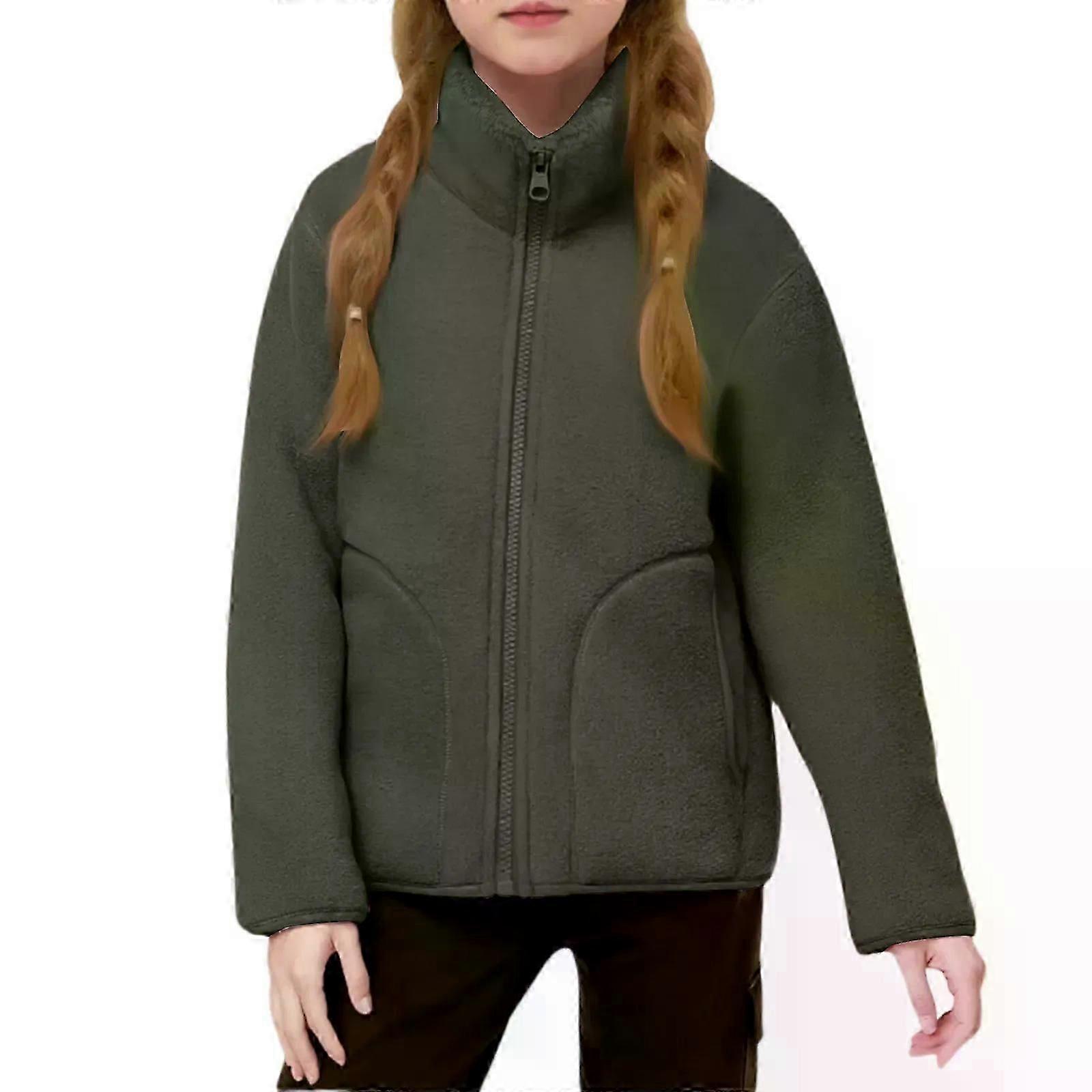 Kids Windproof And Warm Thick Wool Winter Jacket
