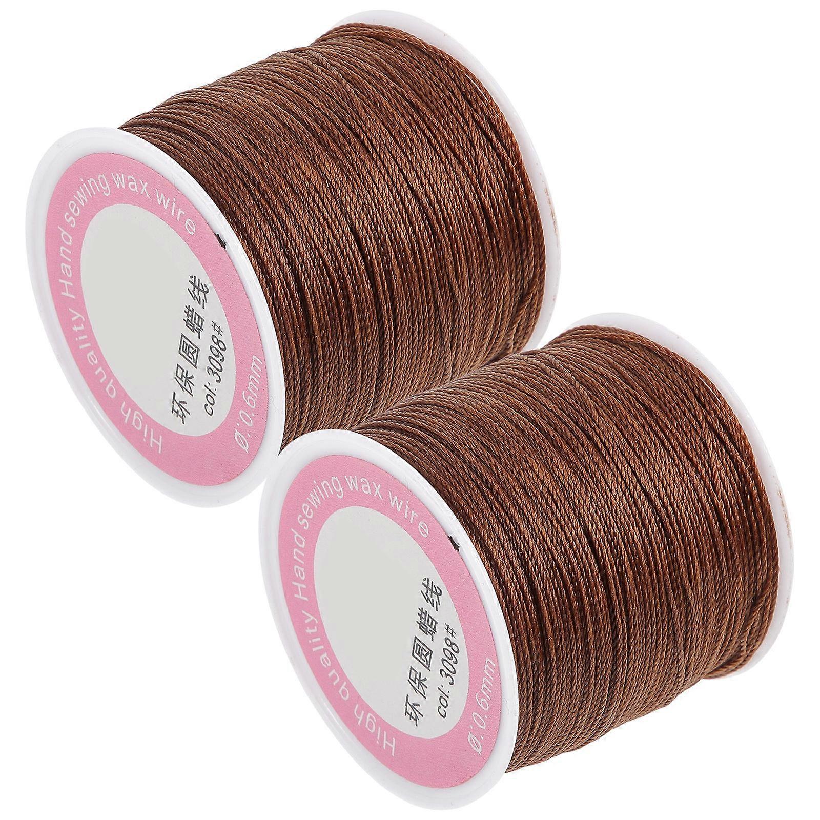 Waxed Thread Durable Sewing Threads for Sewing 6Pcs Craft