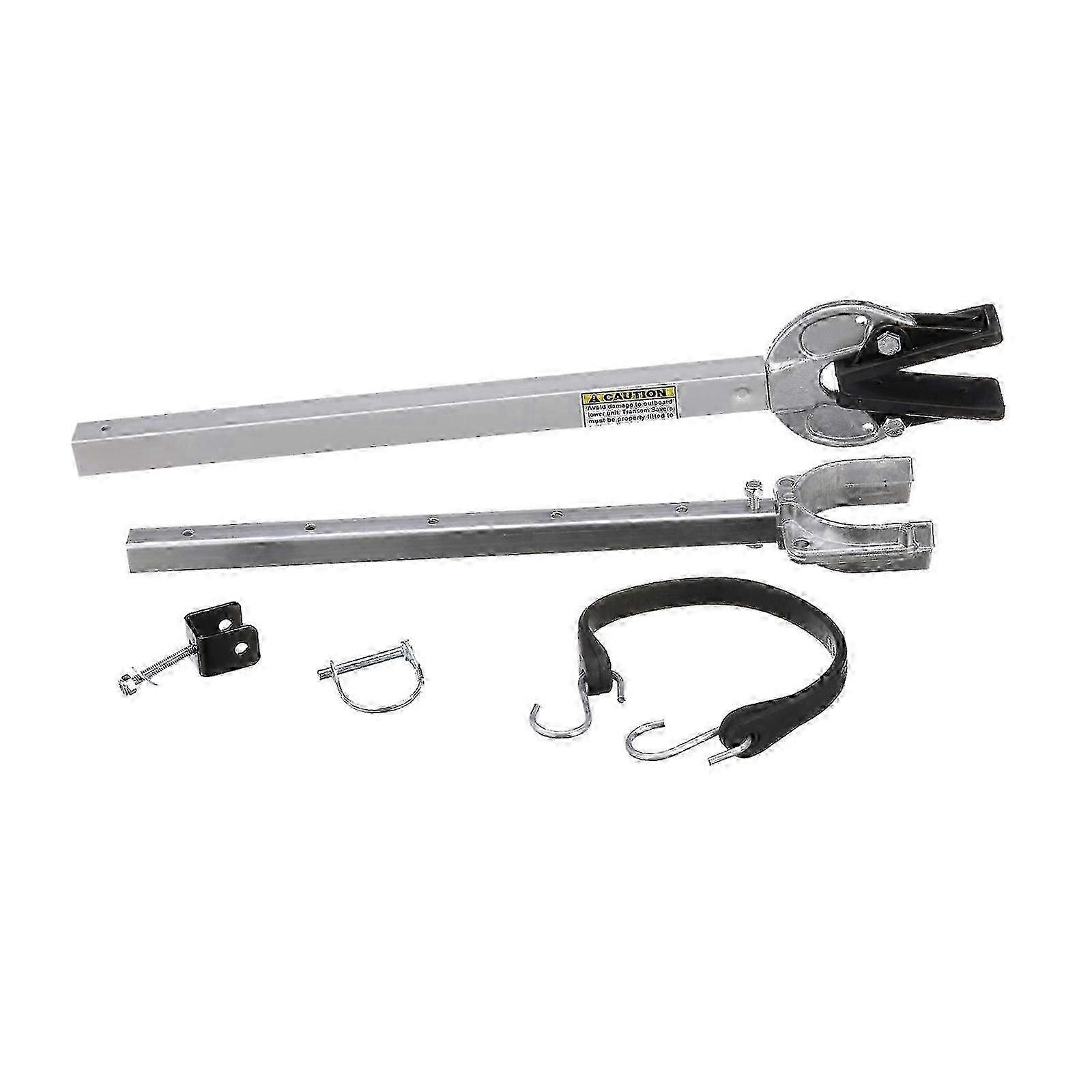 Adjustable Boat Transom Saver with Composite Head, Roller & Trailer Mounts