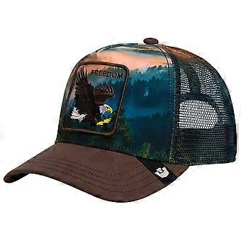 Goorin Bros Eagle in the Element Trucker Hat - Ground Brown