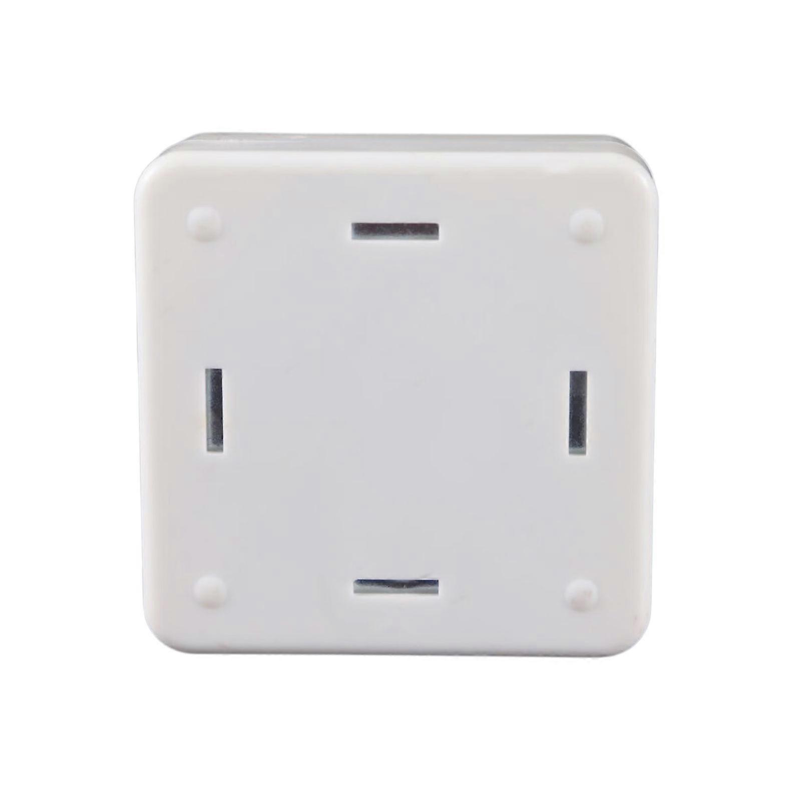 Shockproof Countdowns Visual Timer With Large Number Practical Time Management Tool Ideal For Multiple Use  White
