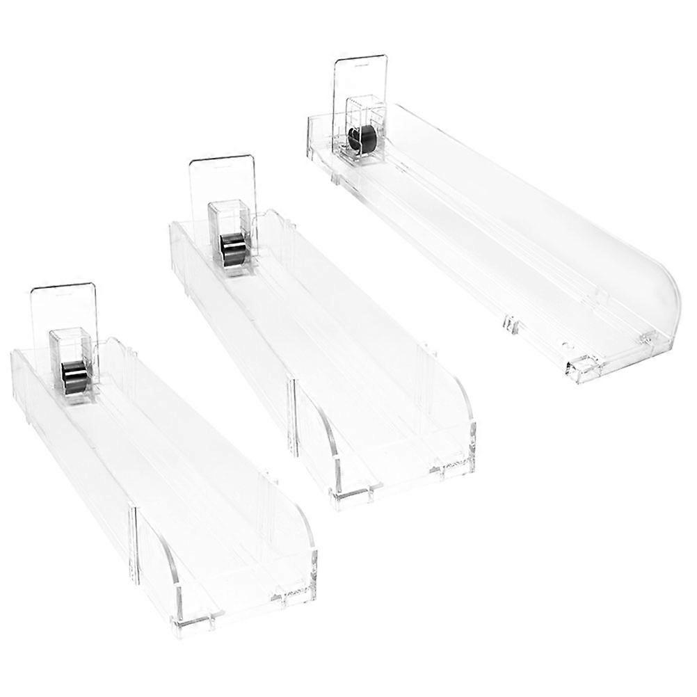 Dispenser Automatic Push Trays Storage 3Pcs for Retail Display