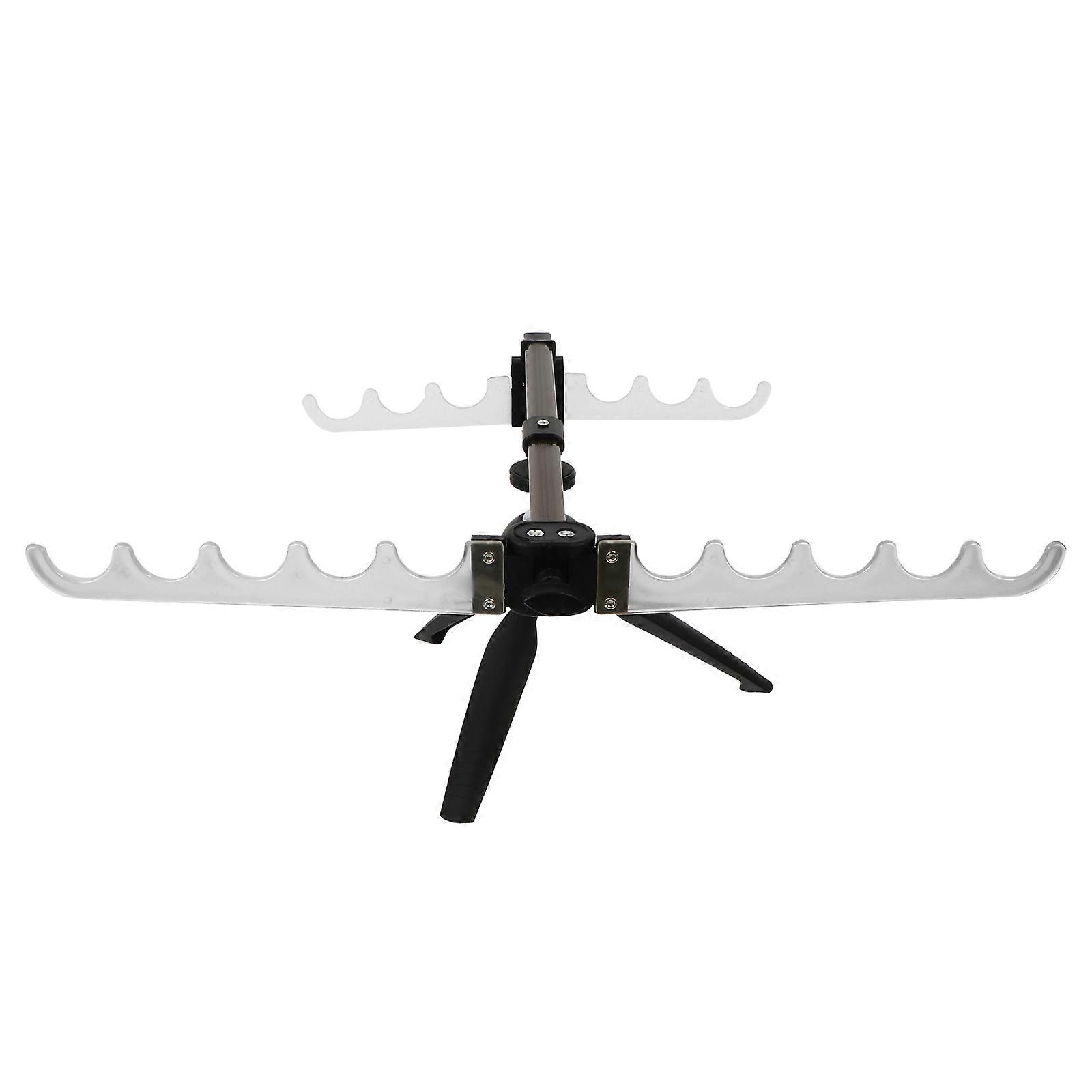 Luminous Adjustable Fishing Rod Holder Multi-Function Platform