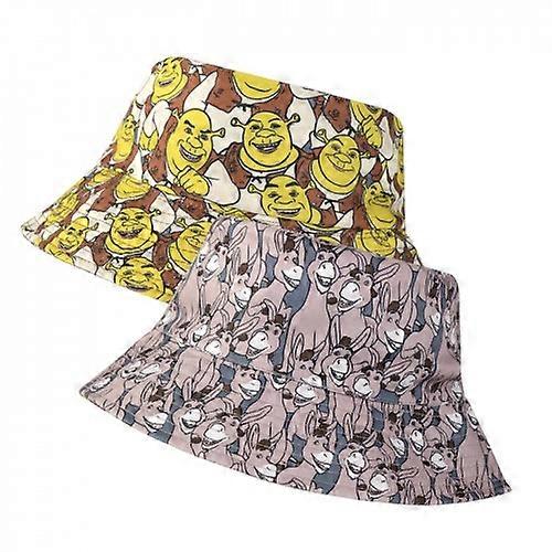Shrek Mens Donkey Reversible Bucket Hat