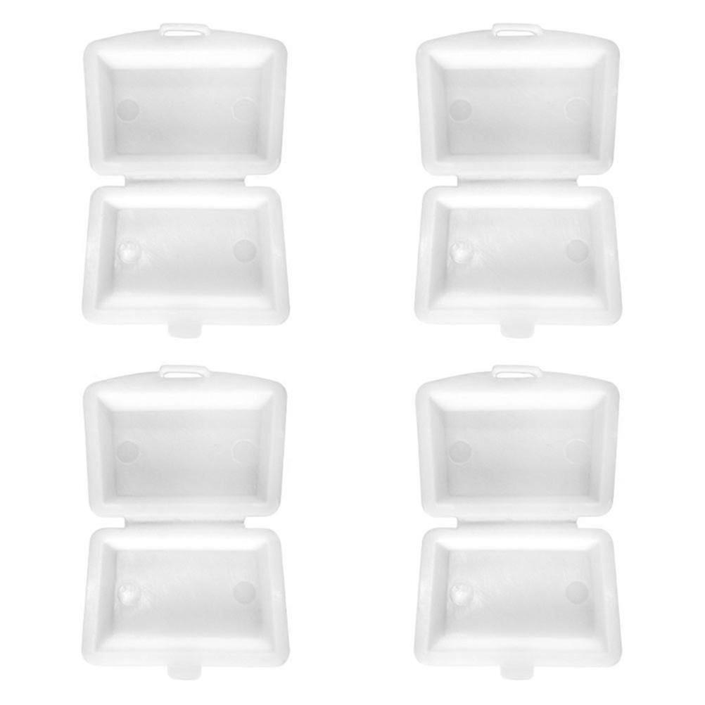 Dollhouse Packaging Box Rectangular Shape Plastic Material For Miniature Scene Layout 4Set