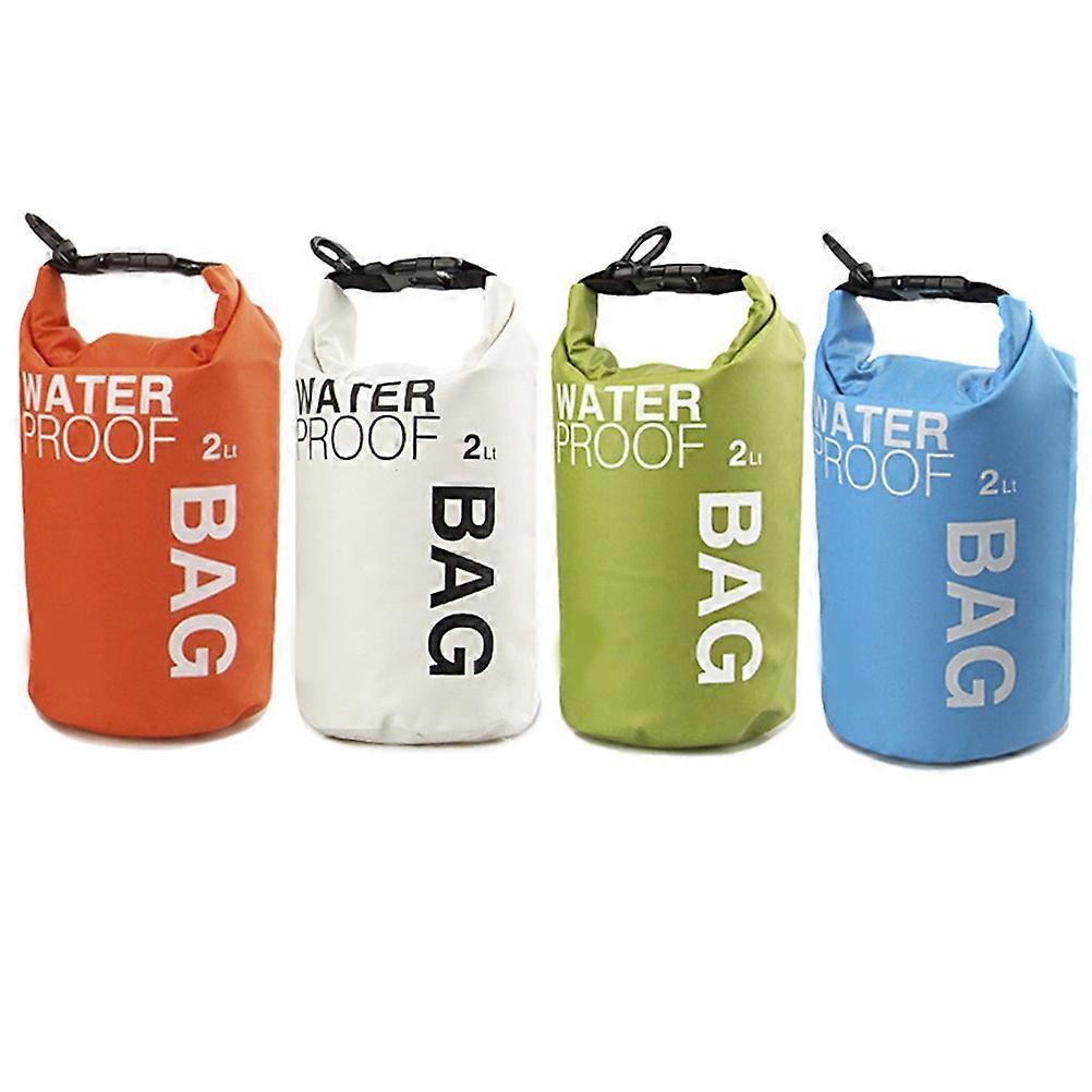 Wasserdichter Drybag 2L für Outdoor-Reisen mit ultraportablem Design in Orange