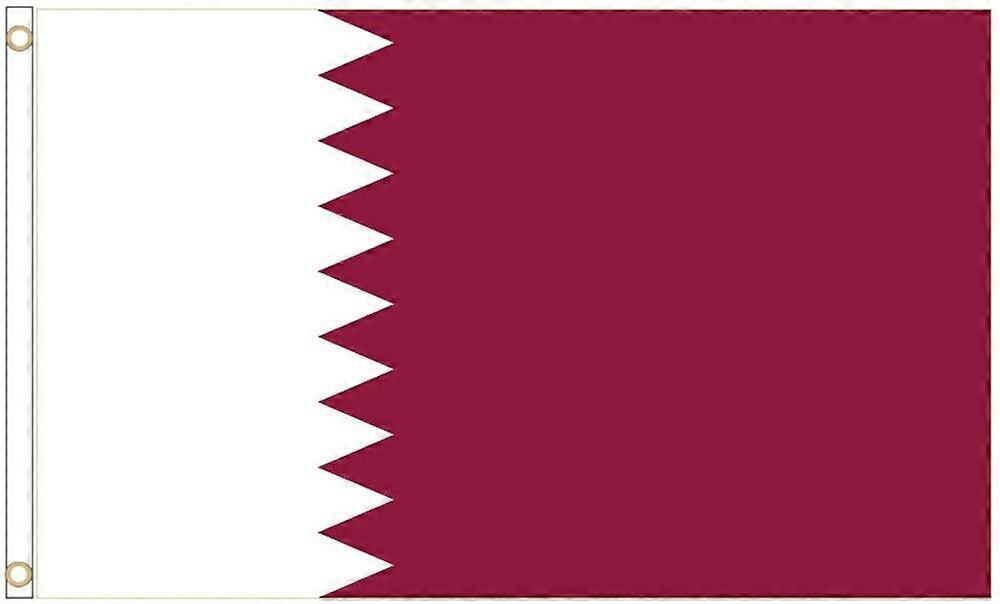 Qatars VM-flagga Stil-0163