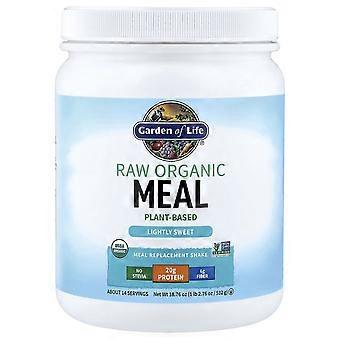 Garden of Life, RAW Biologische Maaltijdvervangende Shake, Lichtgezoet, 532 g (1 lb 2.76 oz)