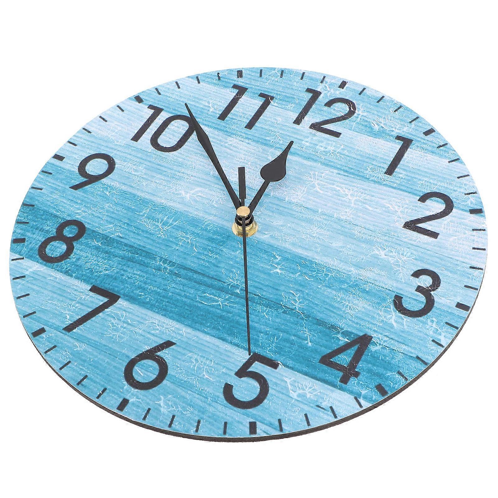 Wall Clock Battery Operated Wall Clock Creative Round Shaped Clock Home Clock
