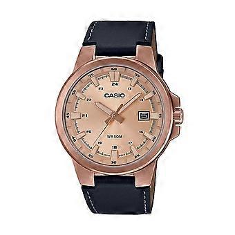 CASIO COLLECTION 3D - LEATHER, ROSE GOLD