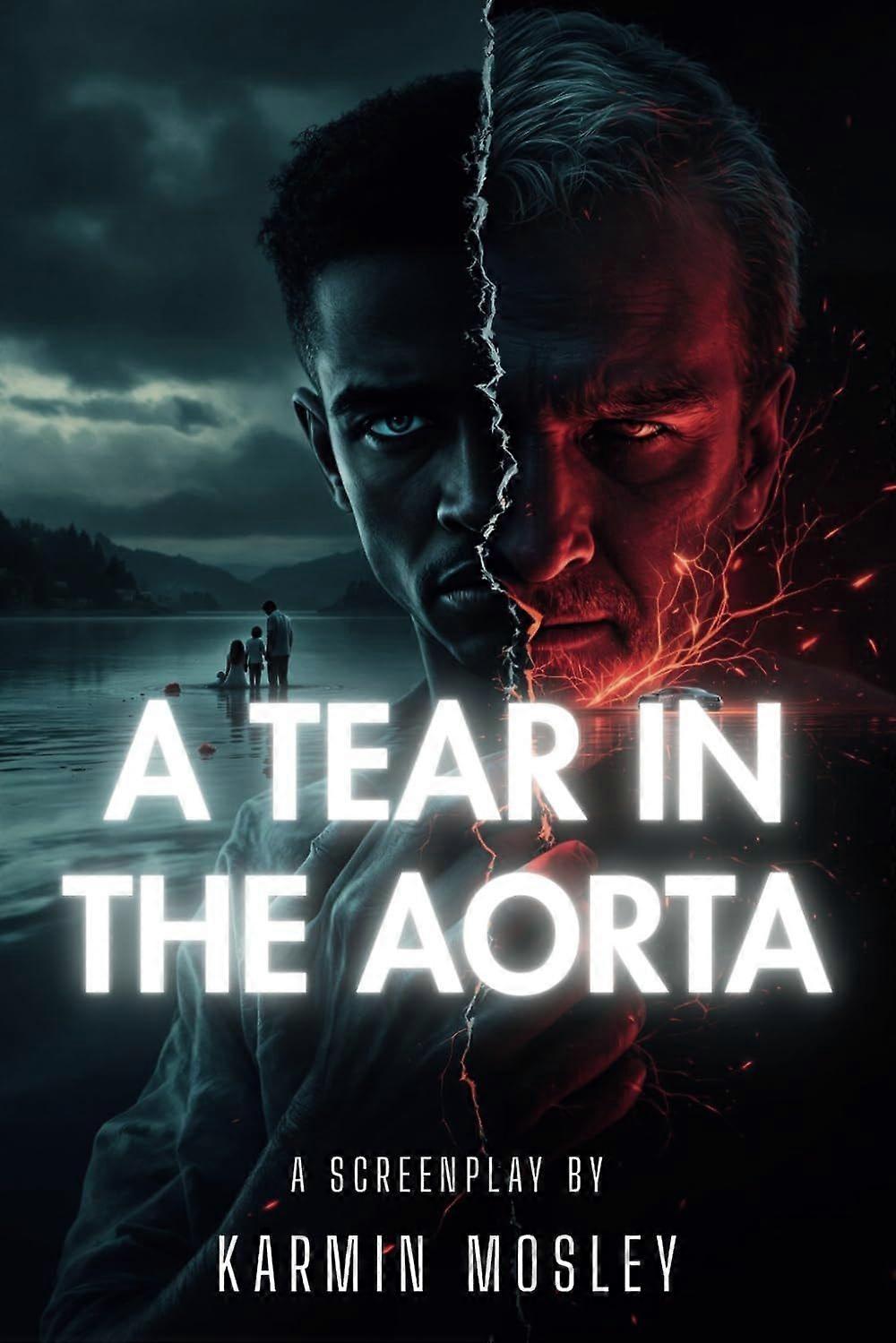 A tear in the aorta