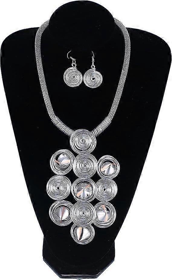 Collier multicolore en perles de bois perles