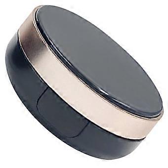 Powder Box Loose Powder Container for Storage 15G with Puff in Black
