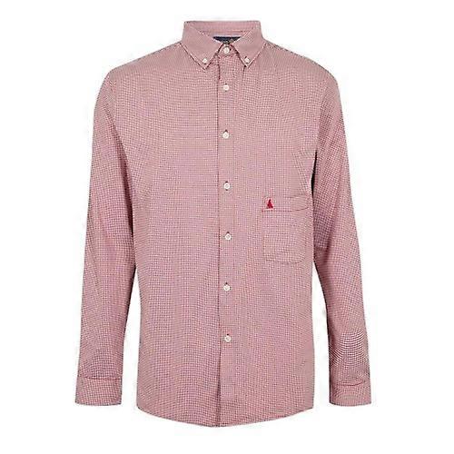 Musto Mens Effortless Checked Tailored Button-Down Shirt