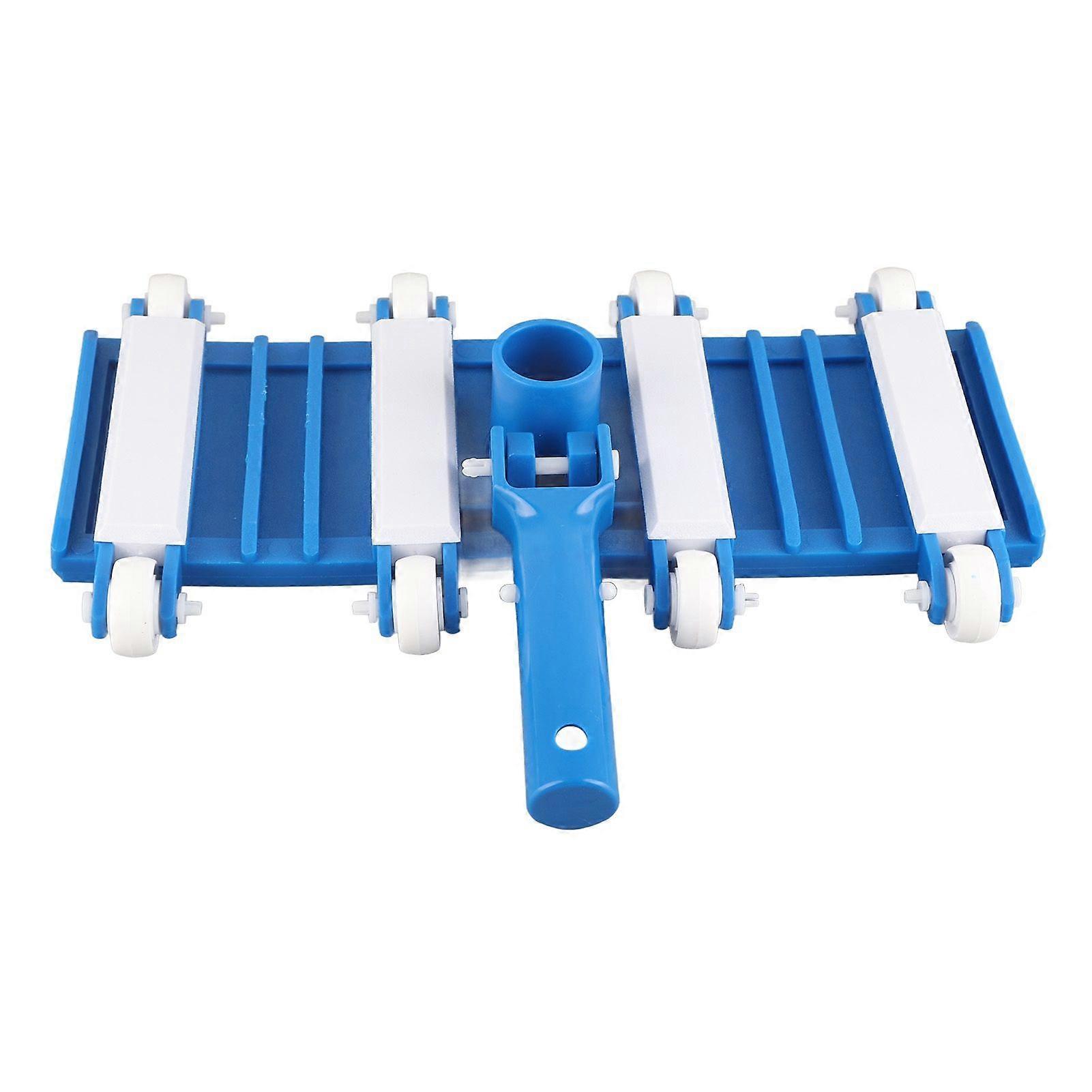Swimming Pool Vacuum Head with Wheels Removable Adjustable Handle Cleaning Tools