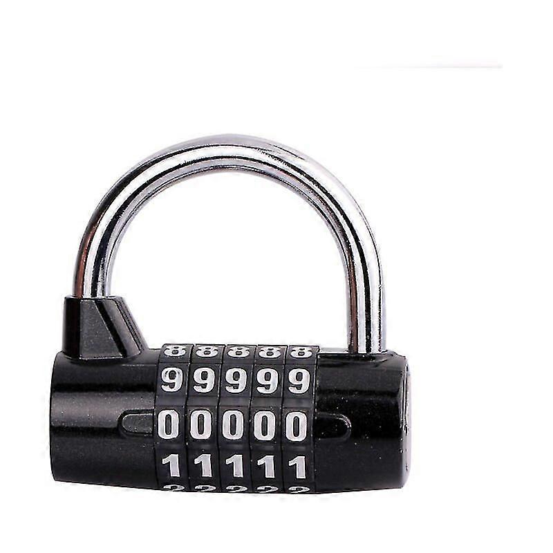 5 Digit Combination Lock, Gym Lock, Resettable Combination Locks