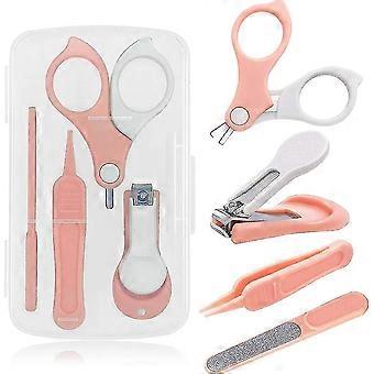 Baby Nail Care Set Including Clippers, Scissor, Nail File And Tweezers
