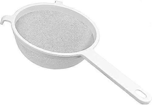 White Plastic Kitchen Sieve 15 cm