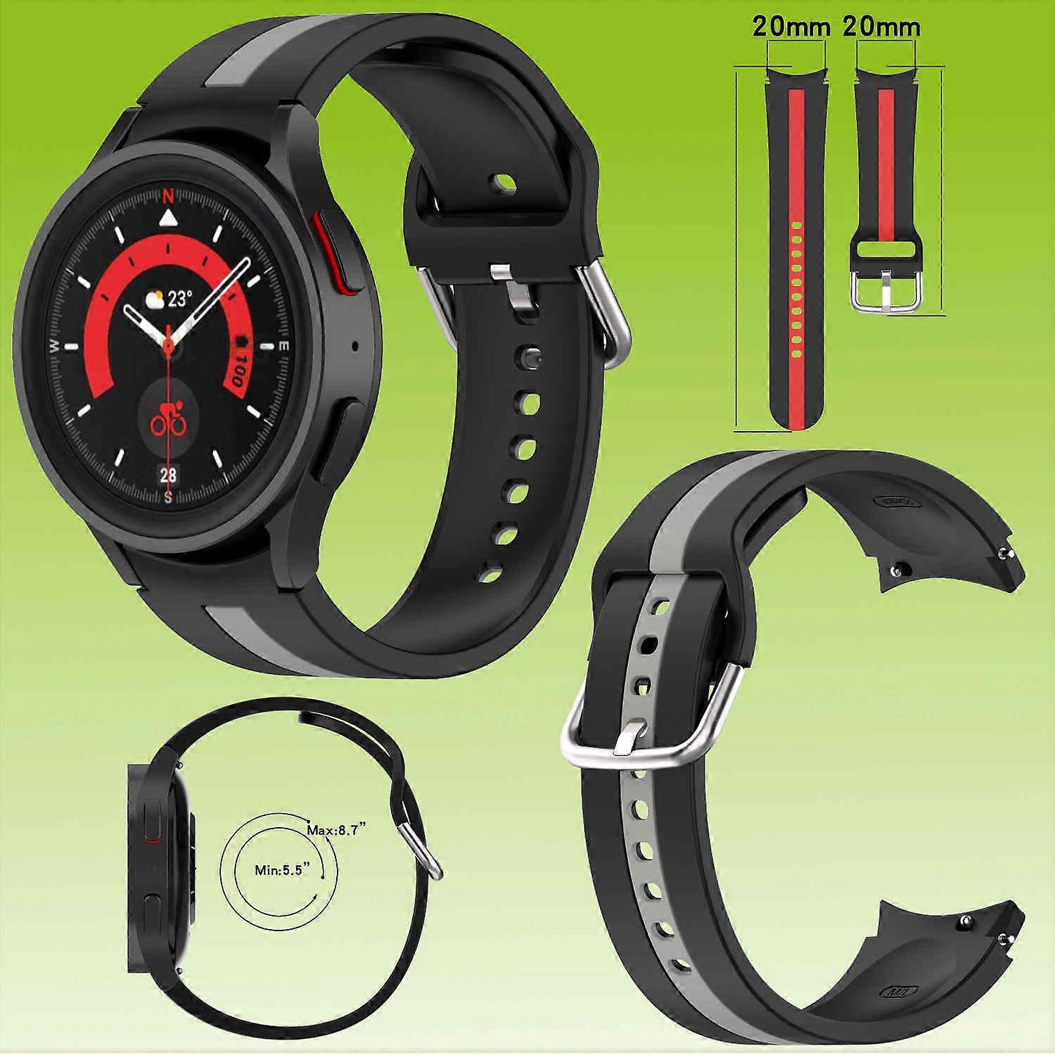 Plastic wristband for Samsung Galaxy Watch FE 6 5 4 Normal Pro Classic all sizes