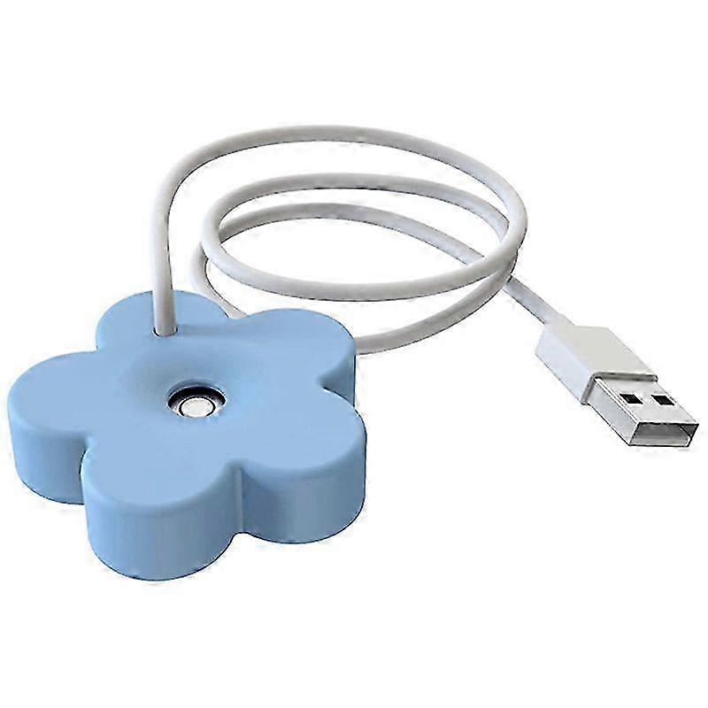 Mini Portable Humidifier compatible with Bedroom Blue