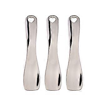 Zinc Cream Spoon Eye Massage Tool for Beauty Treatment 9Pcs Silver