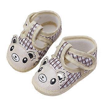 Cartoon Bear Anti-Slip Soft Sole Shoes – Breathable Prewalker for Babies