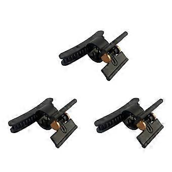 3X Professional Hair Clips compatible with Hair Dryer & Curling Iron Styling Sectioning Hair Clips compatible with Women, Men A