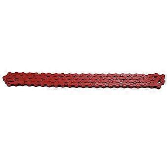 Sykkel MTB BMX Landeveissykkel 1/2"X 1/8" Fiksert Kjede Single Speed 96 Link Rød