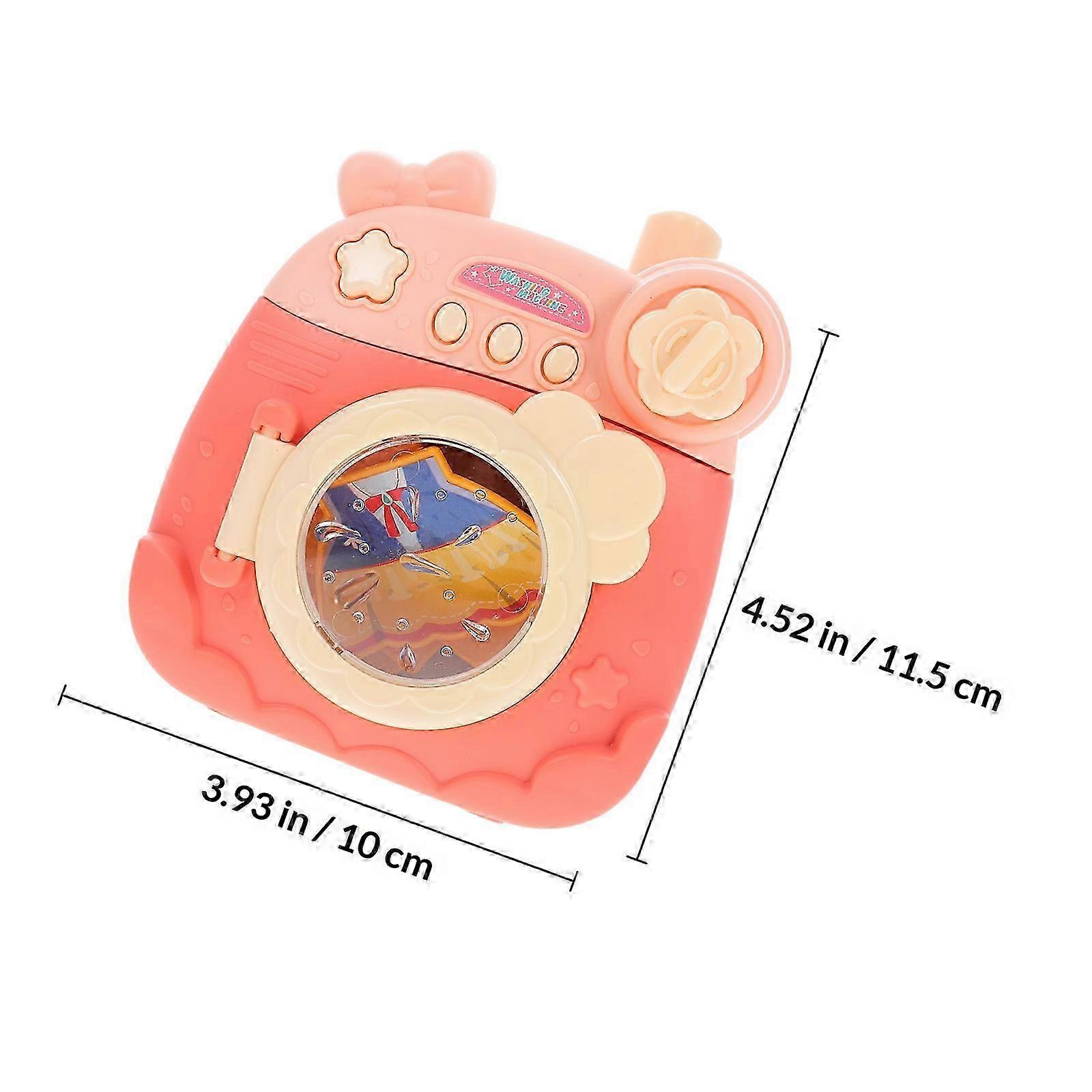 Kids Role-Play Toy Washing Machine Simulation Function 1Set