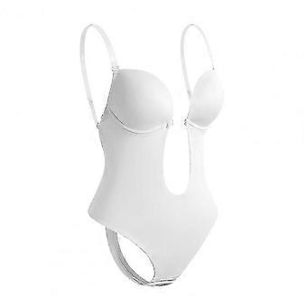 Unique Bodysuit Bra U-shape Backless Body Shaper Control Tummy High Elastic Butt Lifter Reductive Strip Bodysuit Underwear