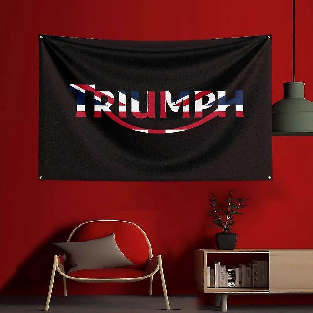 Triumph Motorcycle Logo Banner/Flag VX069