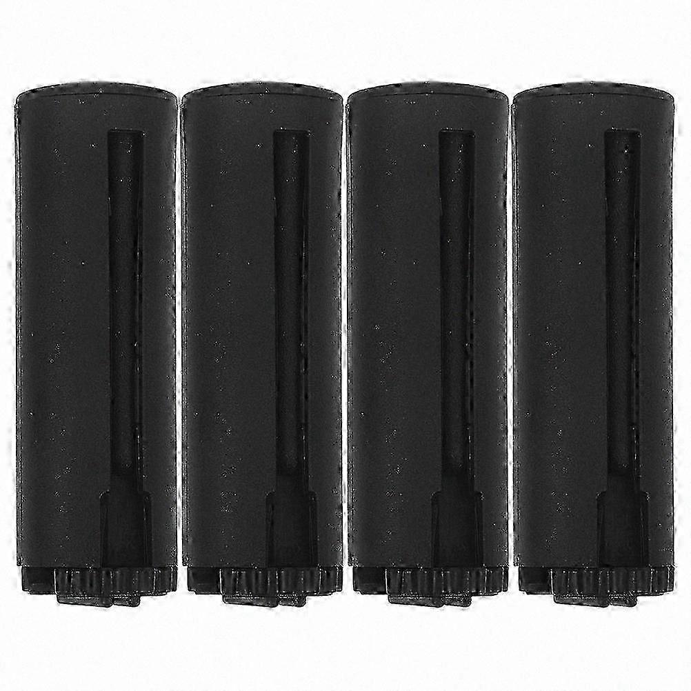 Retractable Barrier Belt End Plastic Strap End 4Pcs for Queue Management
