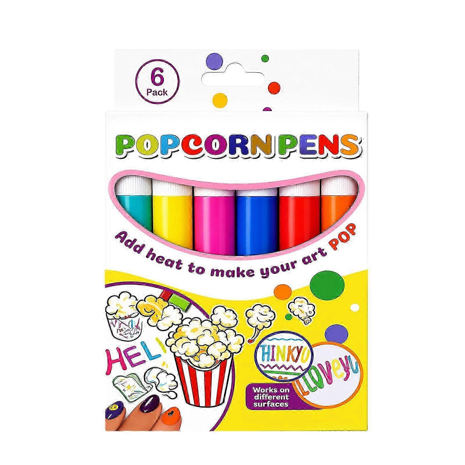 3D Popcorn Art Pen  Expandable Tip for Creative Crafting