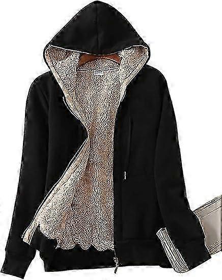 Women's Winter Wool Warm Hoodie Pullover 26-27