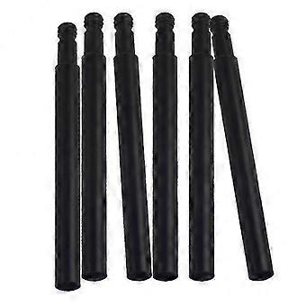 2x6 stycken Cykel Presta Tube Ventil Extender Förlängning 70mm