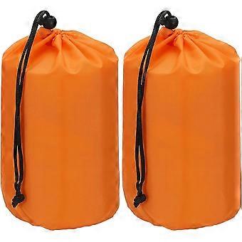 Bolsa impermeable para exteriores, portátil, con cordón y solapa antipolvo.