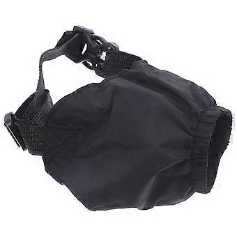 1Pcs Anti-Excitatory Pet Eye Sleep Mask Black for Pet Stress Relief During Travel