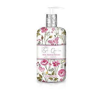 Royale Garden Rose, Poppy & Vanilla Liquid Soap 500ml