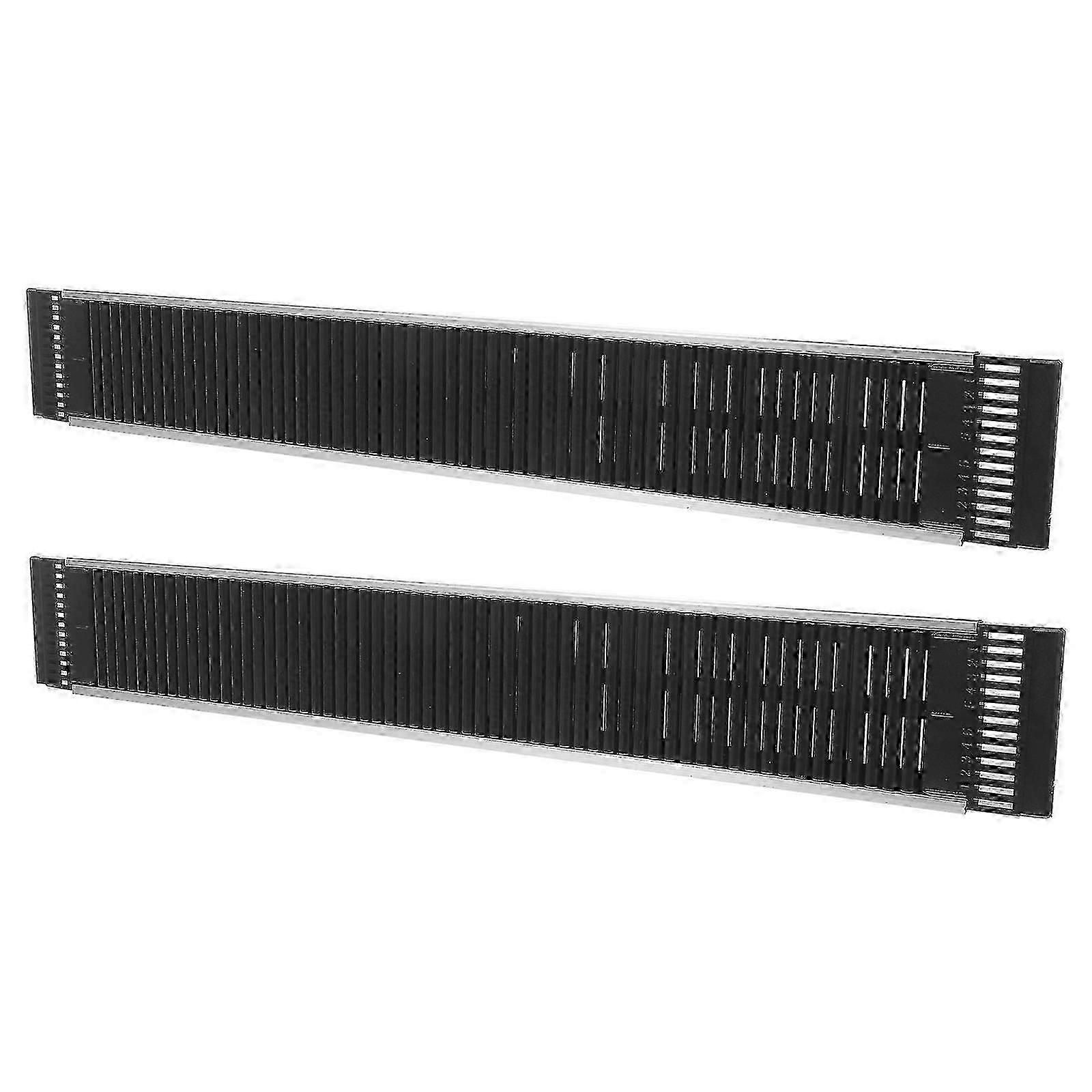 2 Pcs Self-Pushing Can Glides, Automatic Beverage Shelf Glide For Refrigerators,x