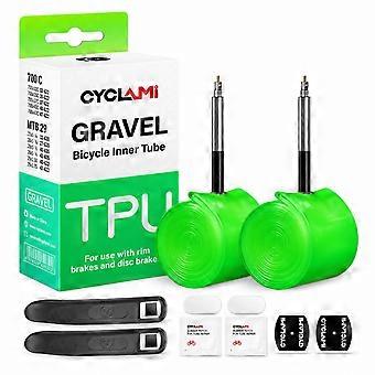 [New] CYCLAMi 2 PCS/Box Ultralight TPU Inner Tube for Gravel Bikes