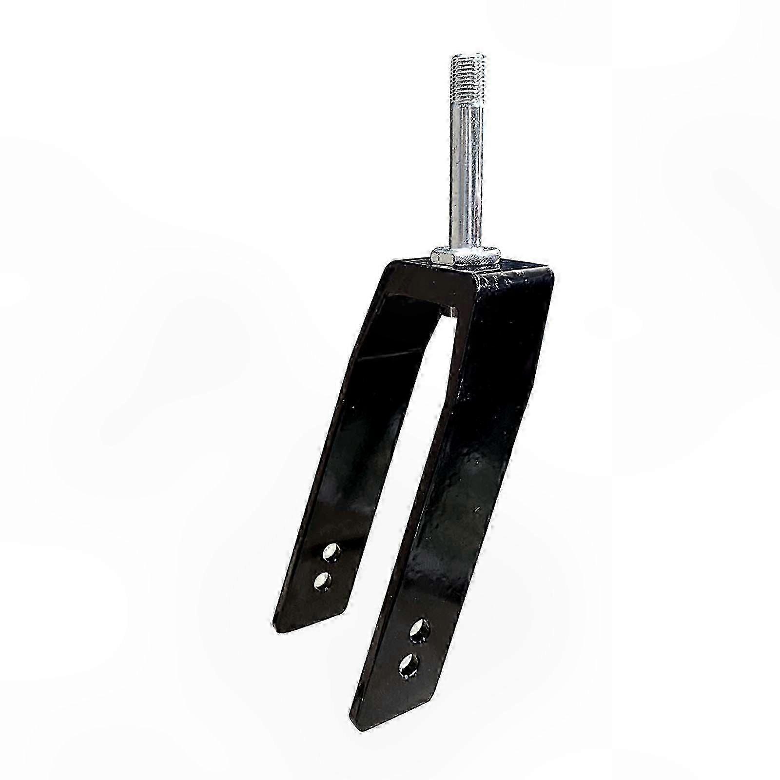 Universal 8" Wheelchair Front Fork Assembly with Wheel Compatibility