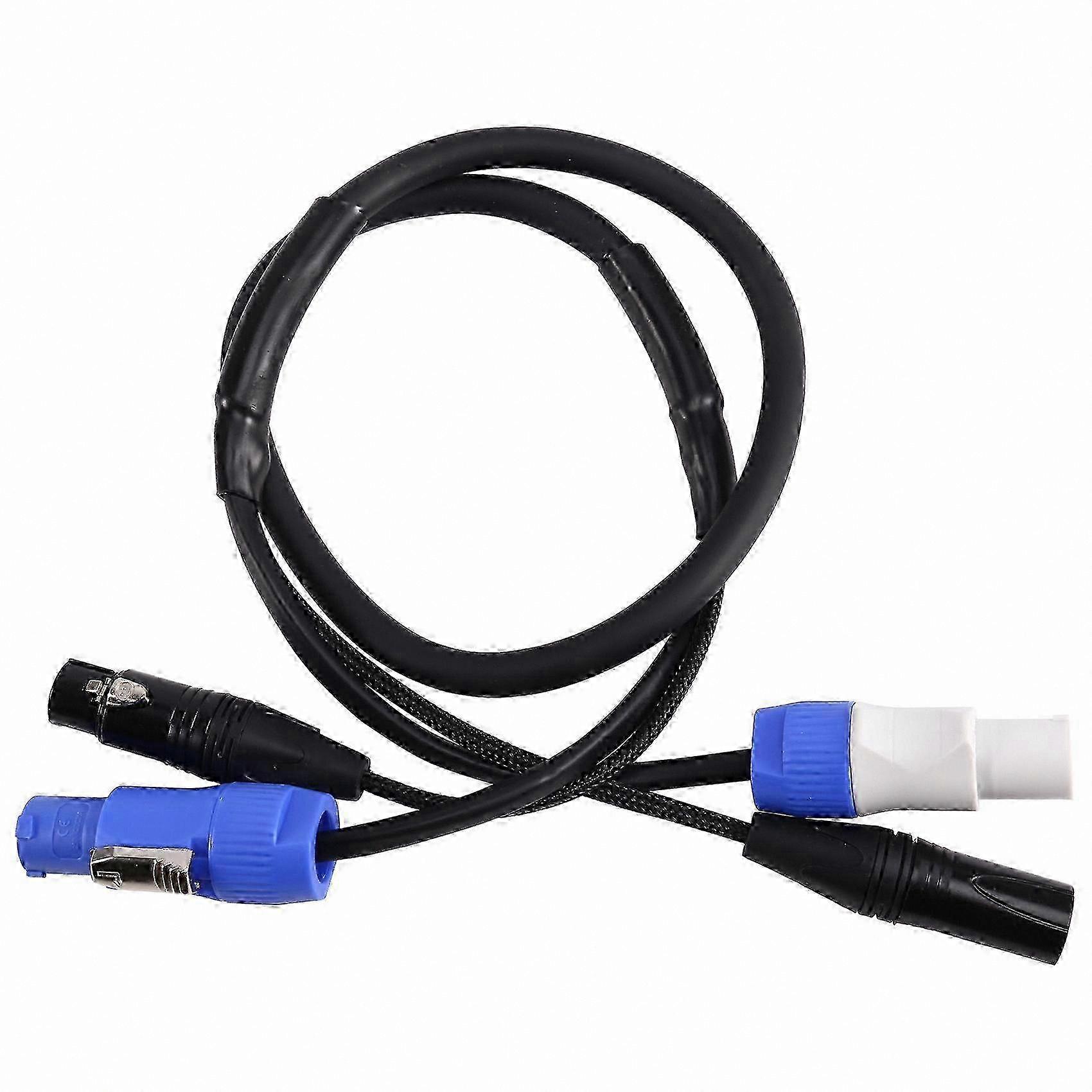 2m Stage Lighting DMX Powercon Cable