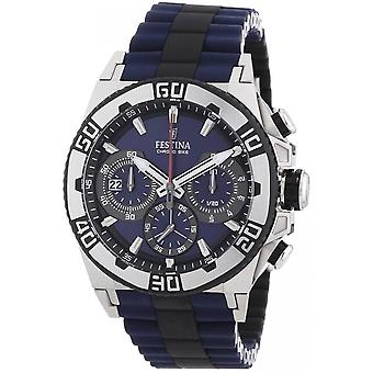 Festina chrono bike watch for Men Analog Quartz with Bracelet Rubber F16659/2