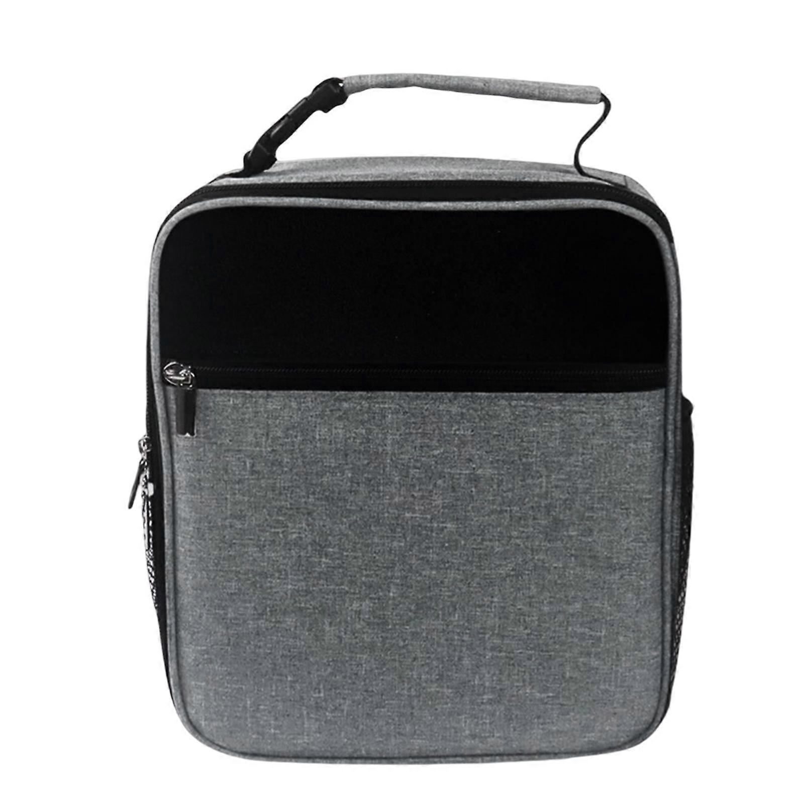 Large Insulated Durable Studry Pockets with Handle Lunch Container Cooler Bag