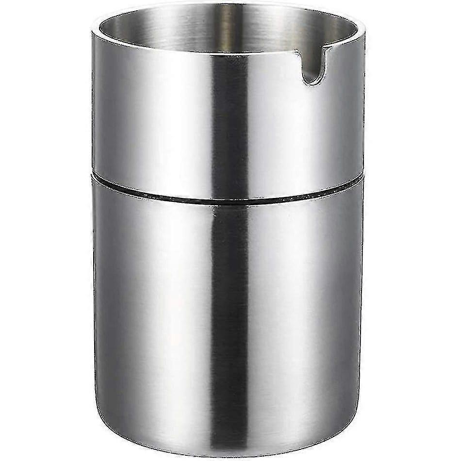 Large Stainless Steel Windproof Non-slip Ashtray