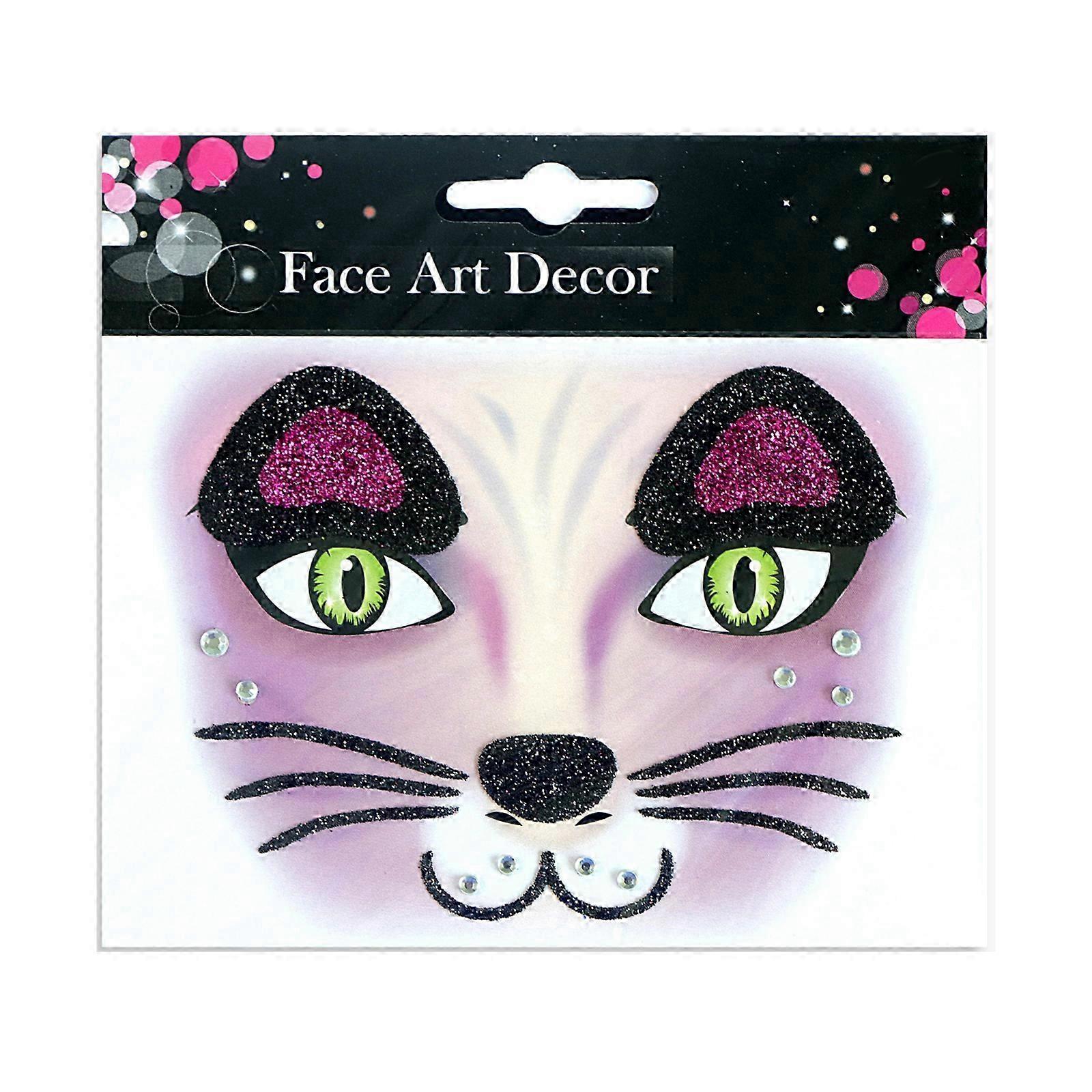 Crystal Glitter Face Stickers Party