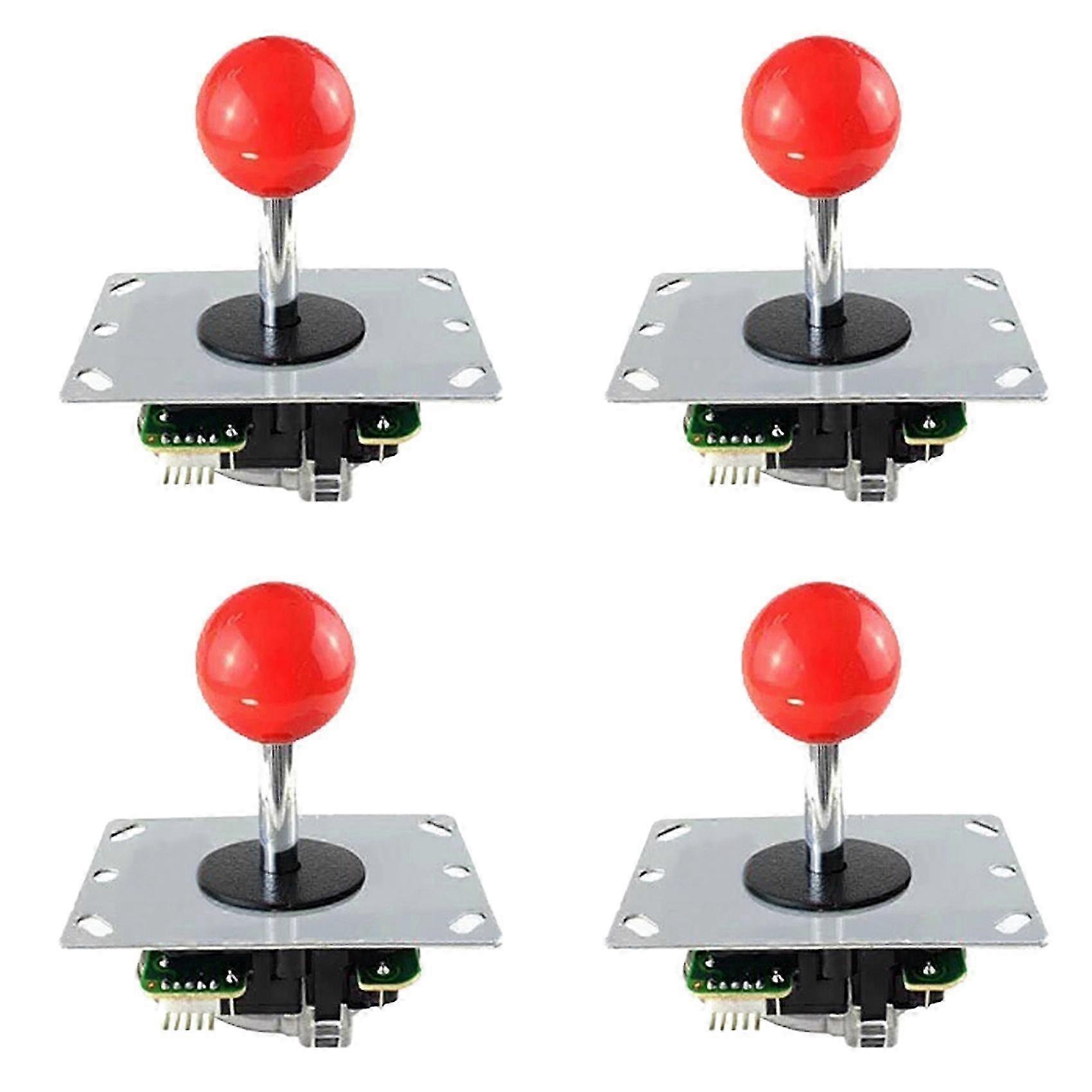 4X Arcade Joystick Kit 5P Pin No LED