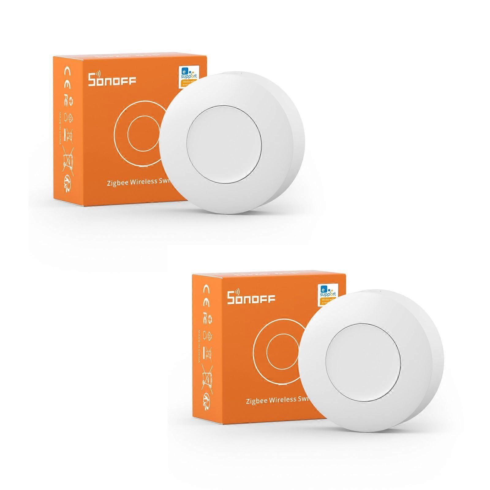 Zigbee Switch, SNZB-01P 2 stuks