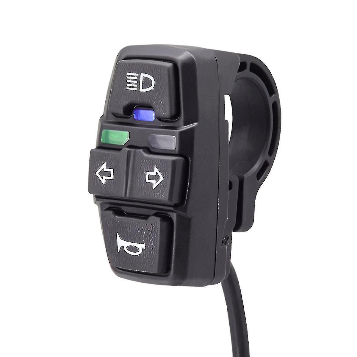 電動自転車ライトスイッチ+ホーンおよびターニングライトスイッチスクーター電動自転車インテリジェントマウンテンビック