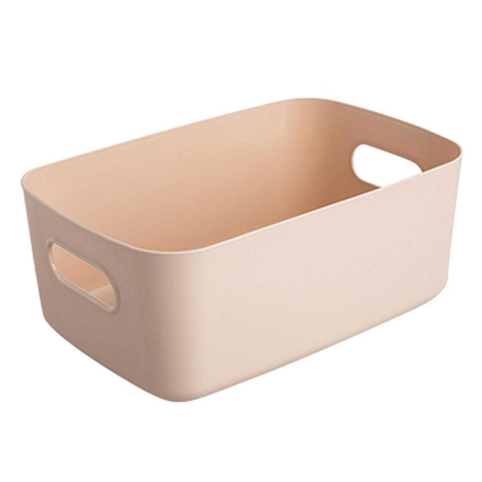 Desktop Plastic Box Storage Box Plastic Organizer Container for Desk Cosmetics Girl
